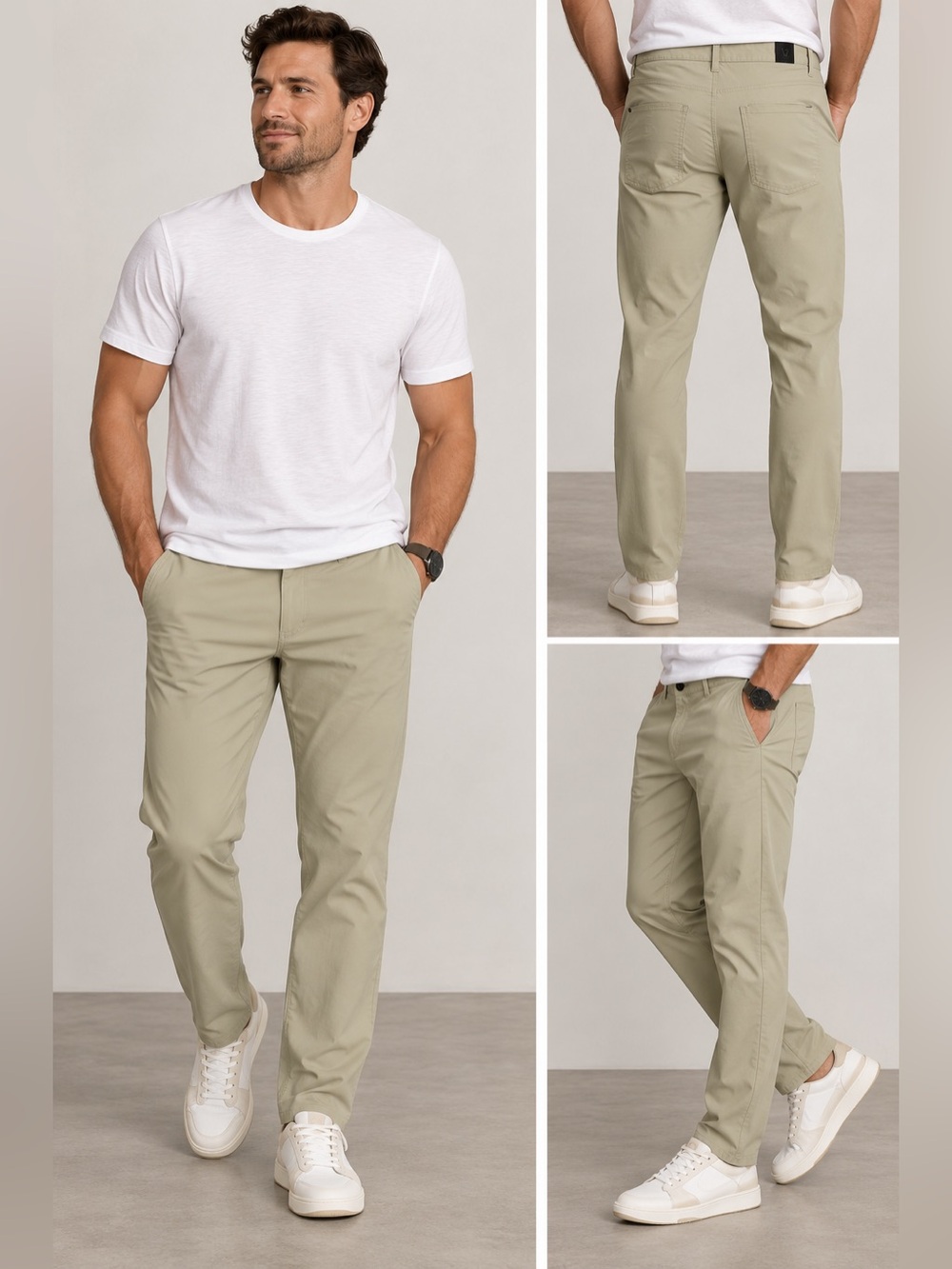 Vuori Meta Pant in a neutral khaki
Men's Size 32 A418
